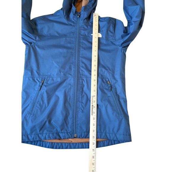 The North Face Jacket Boys XL Hooded Fleece Lined Navy Blue - Picture 6 of 11